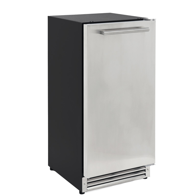 Sapphire Series 3 Indoor/Outdoor Crescent Ice Maker in Stainless Steel/Panel Ready Finish - SCIM153SSPR