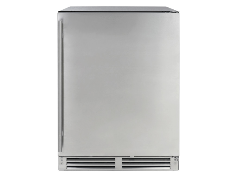 24" Sapphire Series 3 Indoor/Outdoor Refrigerator in Stainless Steel/Panel Ready - SR243SSPRADA