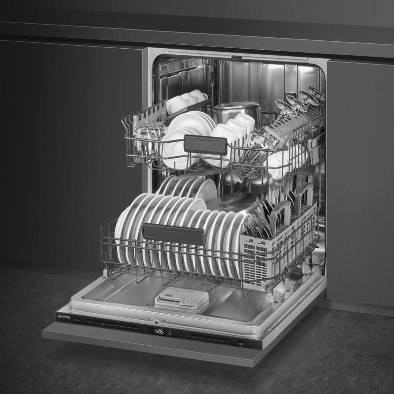 24" SMEG Universal Fully Integrated Built-In Panel Ready Dishwasher - DW8600