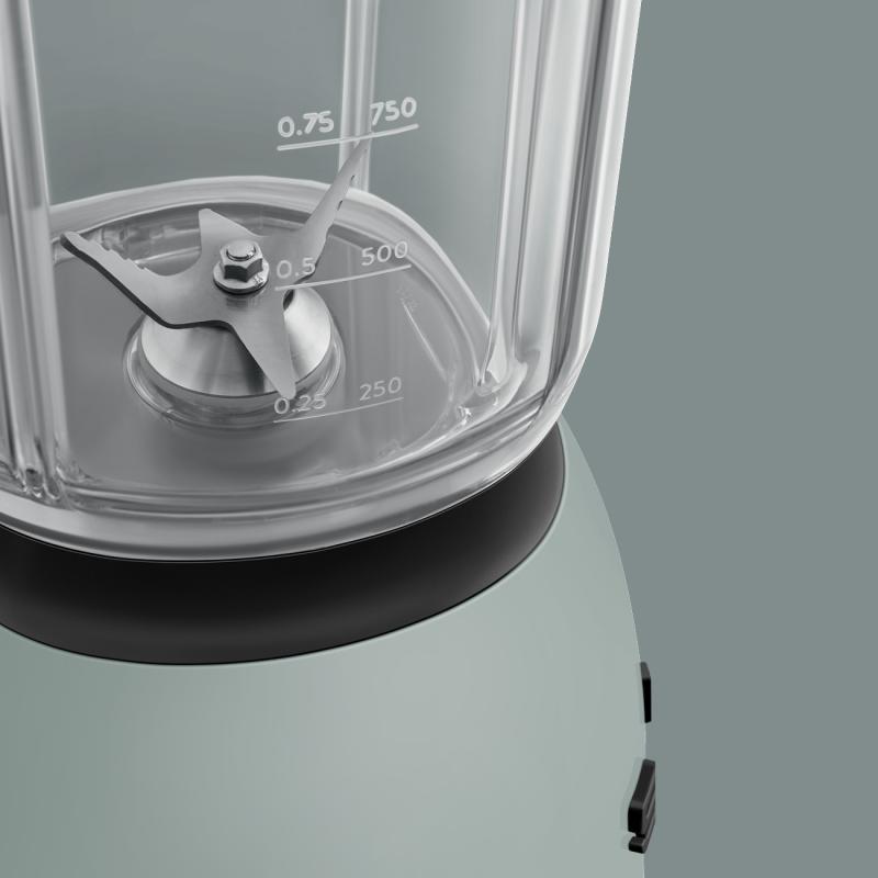 SMEG Retro-Inspired Countertop Blender - BLF03PSGUS