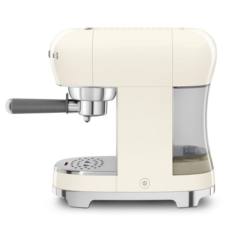 SMEG 50's Style Espresso Manual Coffee Machine - ECF00CRUS