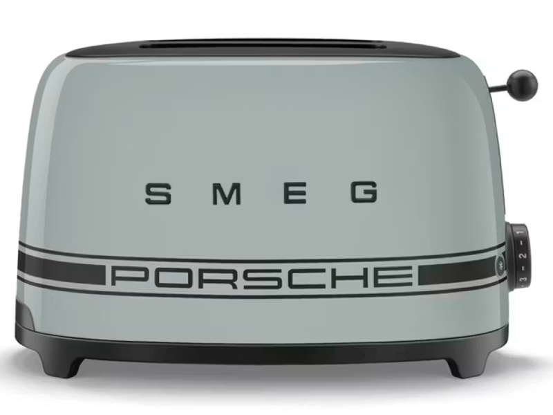 SMEG 50's Retro Style Aesthetic 2x2 Slice Toaster - TSF01PSGUS