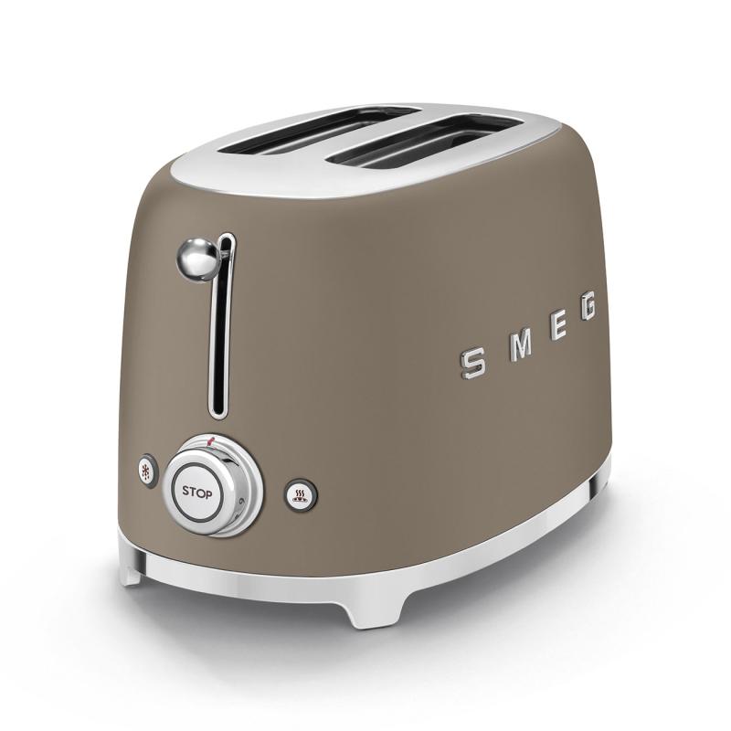SMEG 50's Style 2x2 Slice Toaster - TSF01TPMUS