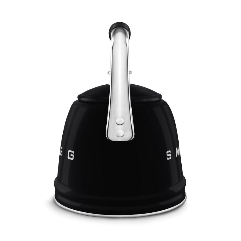 SMEG 2.3L 50's Style Stovetop whistling kettle - WKF01BL