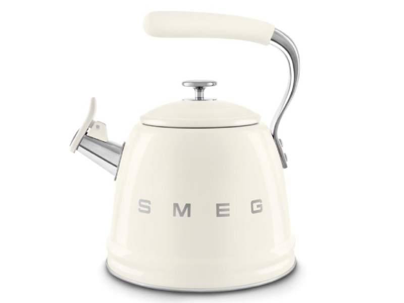 SMEG 2.3L 50's Style Stovetop whistling kettle - WKF01CR