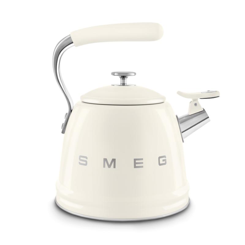 SMEG 2.3L 50's Style Stovetop whistling kettle - WKF01CR