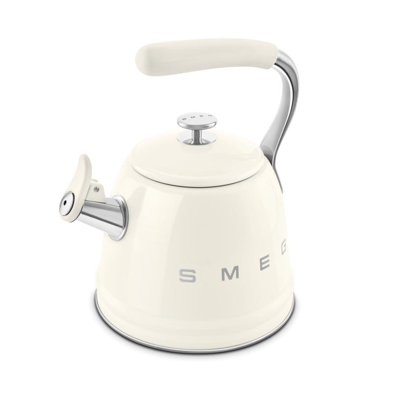 SMEG 2.3L 50's Style Stovetop whistling kettle - WKF01CR