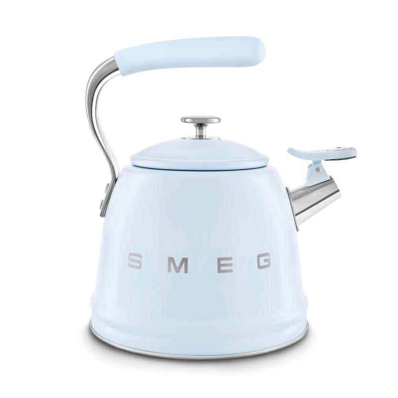 SMEG 2.3L 50's Style Stovetop whistling kettle - WKF01PB