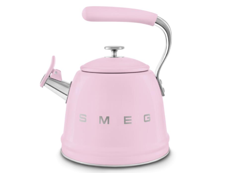 SMEG 2.3L 50's Style Stovetop whistling kettle - WKF01PK