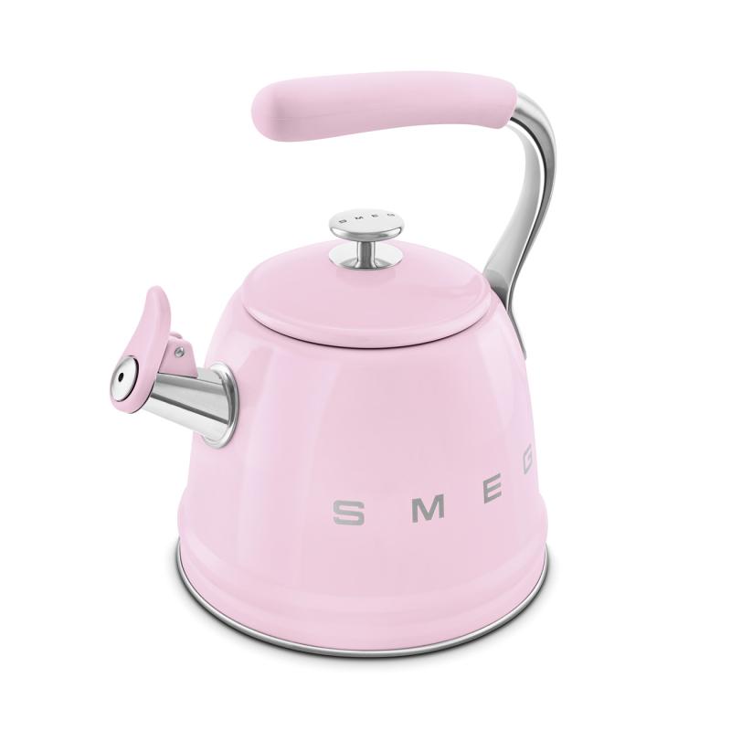 SMEG 2.3L 50's Style Stovetop whistling kettle - WKF01PK