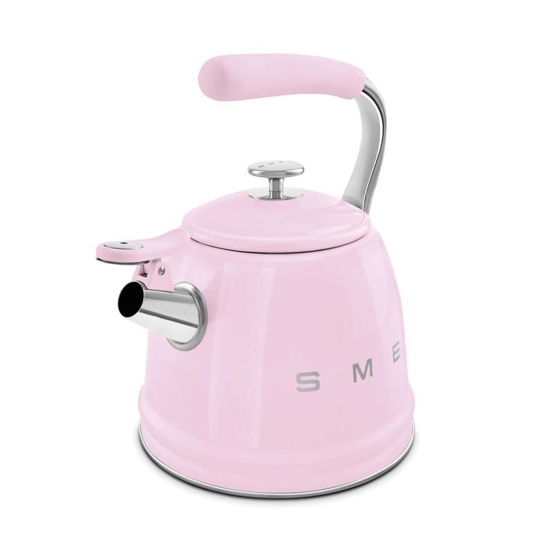 SMEG 2.3L 50's Style Stovetop whistling kettle - WKF01PK
