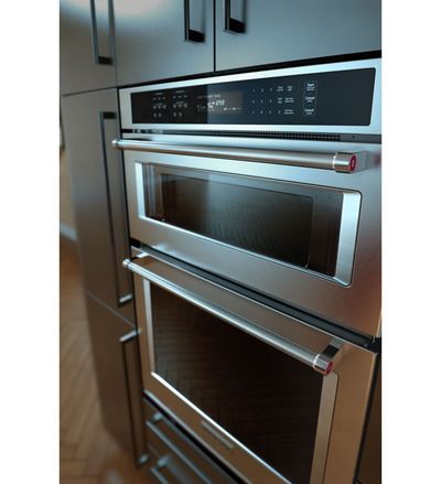 30" KitchenAid Combination Wall Oven With Even-Heat  True Convection (lower oven) - KOCE500ESS