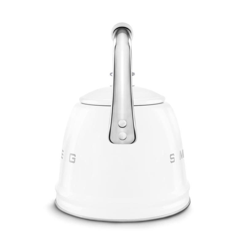 SMEG 2.3L 50's Style Stovetop whistling kettle - WKF01WH
