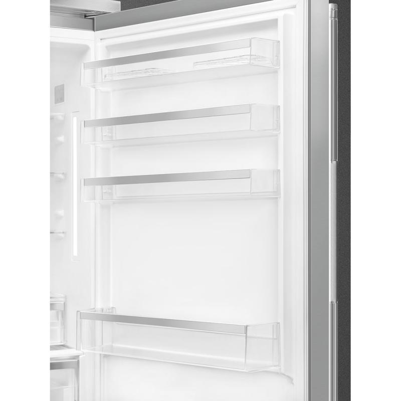 27" SMEG SPR Botton Mount Freestanding Right-Hinge Refrigerator - BM27URX