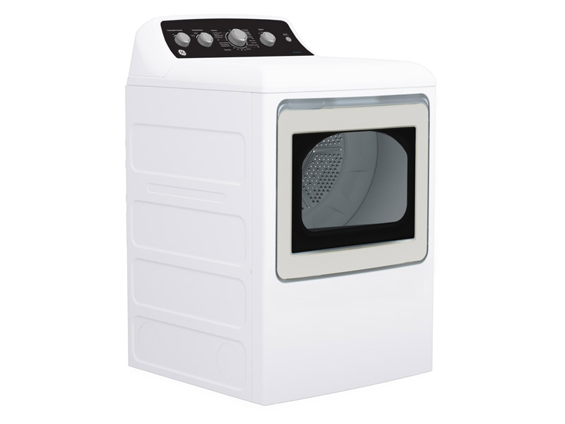 27" GE 4.9 Cu. Ft. Top Load Washer and 7.2 Cu. Ft. Top Load Gas Dryer - GTW491BMRWS-GTD49GBMRWS