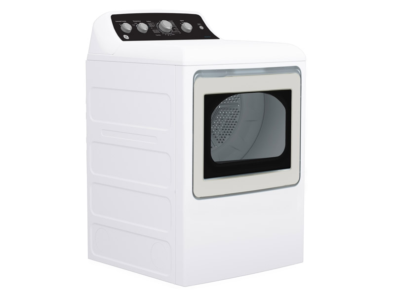 27" GE 4.9 Cu. Ft. Top Load Washer and 7.2 Cu. Ft. Top Load Electric Dryer - GTW491BMRWS-GTD49EBMRWS