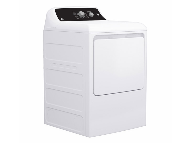 27" GE 4.4 Cu Ft. Top Load Washer and 6.2 Cu. Ft. Top Load Electric Dryer - GTW334BMRWS-GTX34EBMRWS
