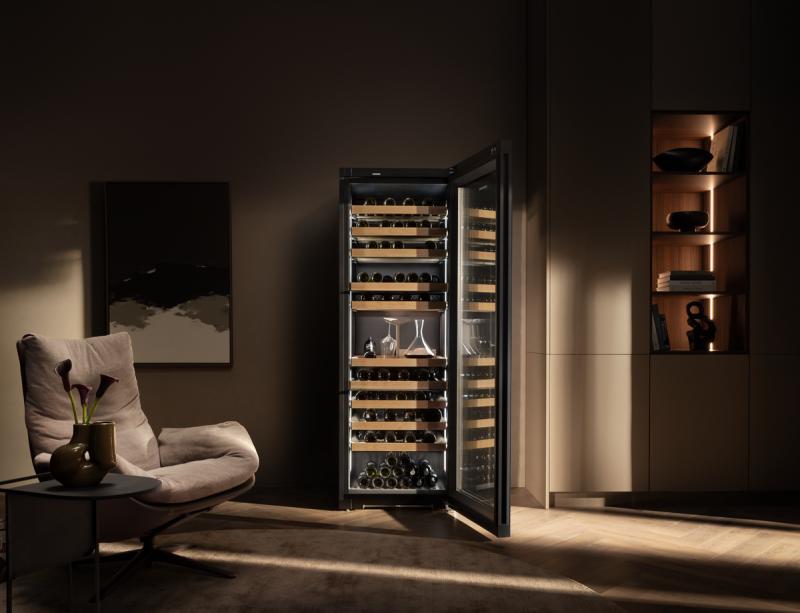 27" Liebherr Freestanding Three Zone Smart Wine Cooler - Wgb7470