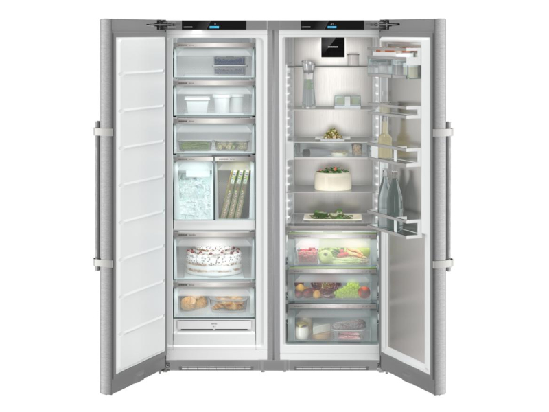 Liebherr Freestanding Side-by-Side Combination Refrigerator - SF5291-SRB5290