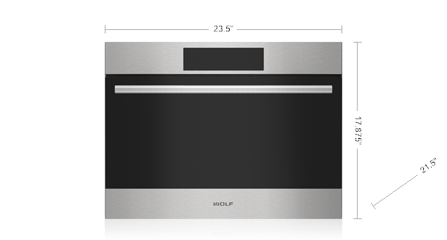 24" Wolf E Series Transitional Speed Oven - SPO2450TE/S/T