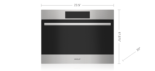 24" Wolf E Series Transitional Drop-Down Door Microwave Oven - MDD2450TE/S/T