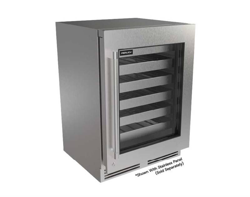 24" Perlick G5 CORE Undercounter Wine Cooler Reserve Solid Door - G5WR24SC