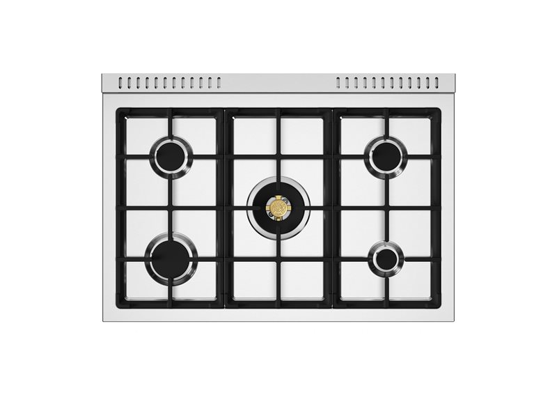 36" Bertazzoni Freestanding 5 Burners Gas Range - MAS365GASNG
