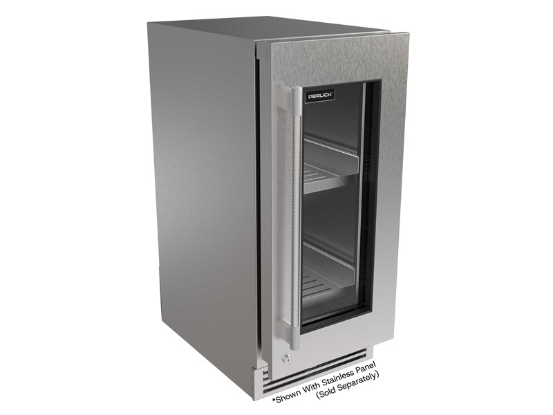 Perlick G5 Luxe 15" Refrigerator Glass Door - G5RE15GL