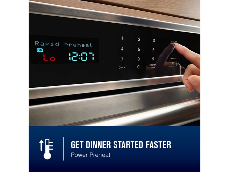 30" Maytag 10.0 Cu. Ft. Double Wall Oven with EvenAir True Convection System - MOED4030TZ