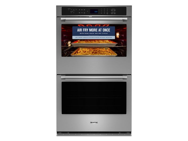 30" Maytag 10.0 Cu. Ft. Double Wall Oven with EvenAir True Convection System - MOED4030TZ