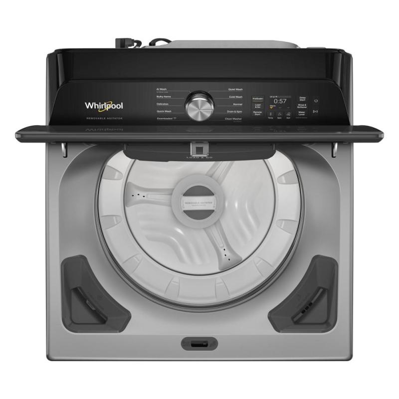27" Whirlpool 6.1 Cu. Ft. IEC Smart Top Load Washer with the Removable Agitator - WTW8507TR