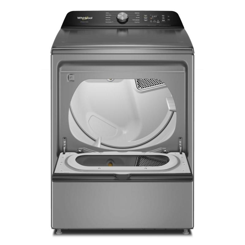 27" Whirlpool 7.5 Cu. Ft. Smart Electric Dryer with Steam Iron and AI Dry - YWED8509TR