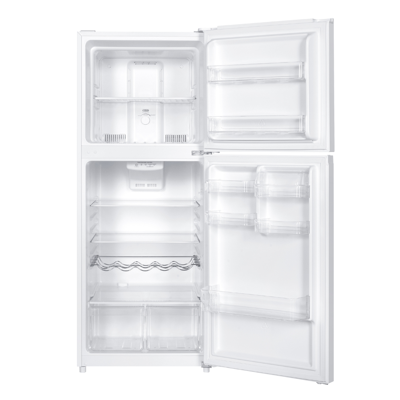 24" Marathon 10.1 Cu. Ft. Top Mount Frost Free Refrigerator in White - MFF101W