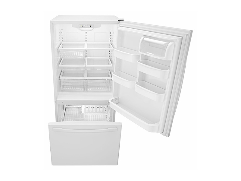 33" Amana 22 cu. ft. Bottom-Freezer Refrigerator  - ABB2224BRW