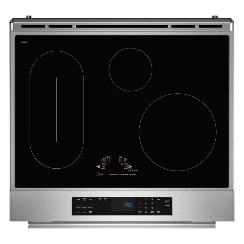 30" Kitchenaid 4-Element Induction Slide-In Convection Range - KSIS730TPS