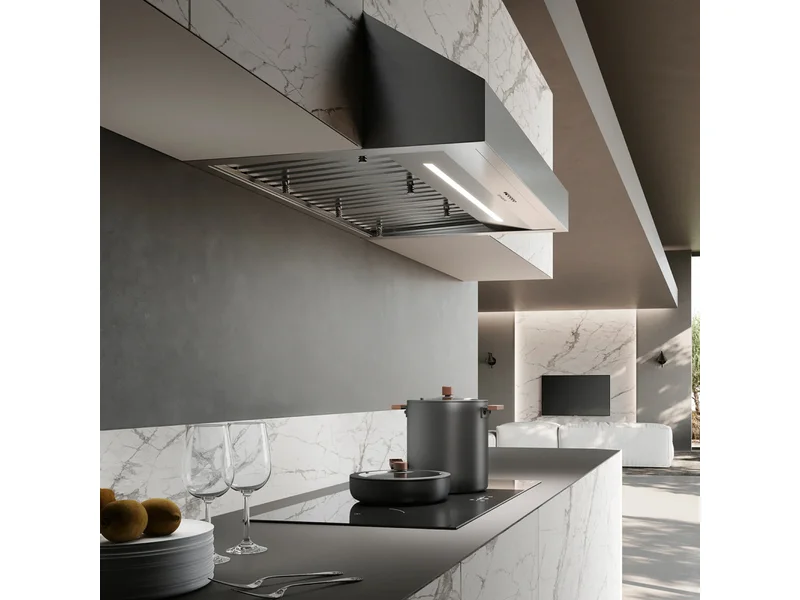 36" Faber Solano Pro 11 Range Hood in Stainless Steel - SOPR361SSV
