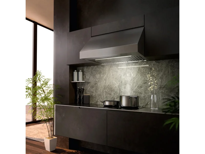 30" Faber Solano Pro 18 Range Hood in Stainless Steel - SOPR308SSV