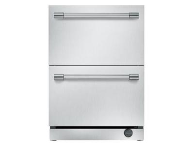 24" Thermador  Under-Counter Double Drawer Refrigerator/Freezer - T24UC920DS