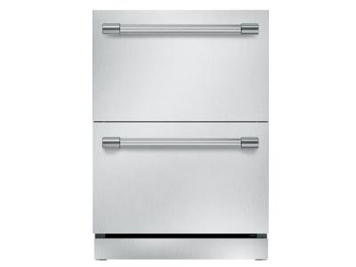 24" Thermador Under-Counter double Drawer Refrigerator - T24UR920DS