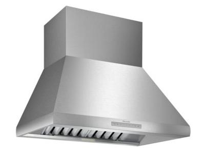 36" Thermador  Professional Chimney Wall Hood, Optional Blower - HPCN36WS