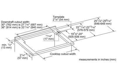 36" Thermador Masterpiece Series Downdraft Ventilation in Stainless Steel  - UCVP36XS