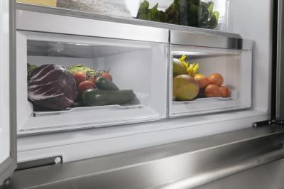 36" Thermador Professional French Door Bottom Mount Refrigerator In Stainless Steel - T36FT820NS
