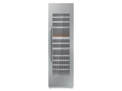 24" Thermador Wine Cooler With Glass Door - T24IW905SP