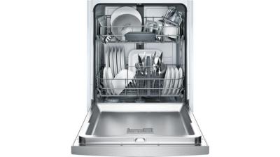  24"  Bosch 300 Series Recessed Handle Special Application Dishwasher - SGE53X55UC