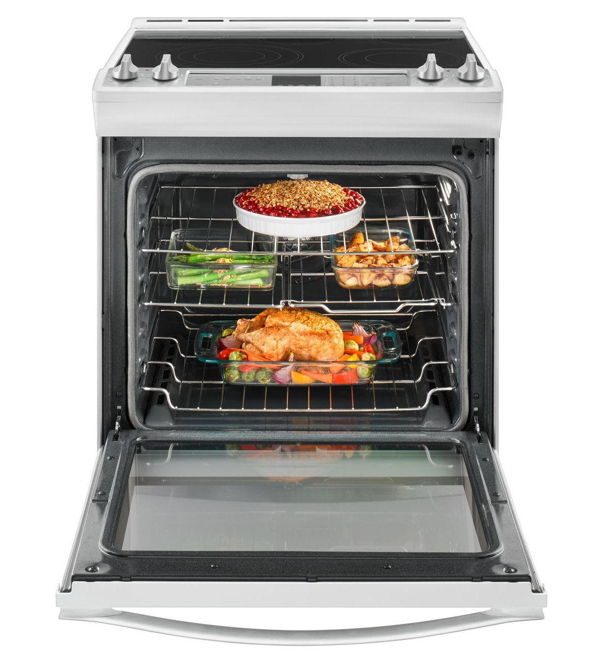 Whirlpool 6.7 cu. ft. ELECTRIC Double Oven Range with True Convection  Cooking