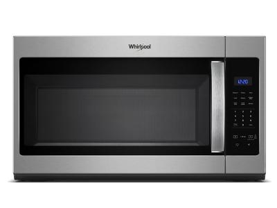 30" Whirlpool 1.7 Cu. Ft. Microwave Hood Combination With Electronic Touch Controls - WMH31017HS