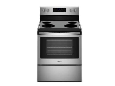 30" Whirlpool 5.3 Cu. Ft. Electric Freestanding Range With True Convection Cooking - YWFE521S0HS