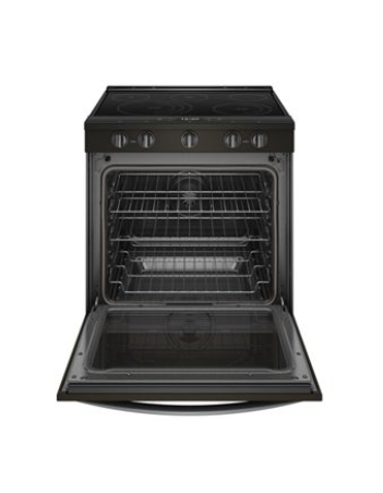 30" Whirlpool 6.4 Cu. Ft. Smart Slide-in Electric Range with Frozen Bake Technology - YWEE750H0HV