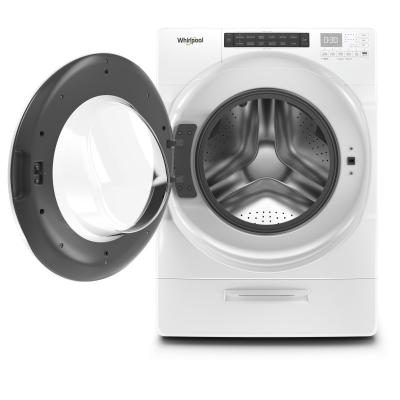 27" Whirlpool 5.2 Cu. Ft. I.E.C. Closet Depth Front Load Washer - WFW5620HW