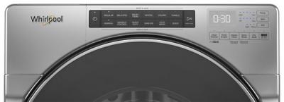 27" Whirlpool 5.2 Cu. Ft. I.E.C. Closet Depth Front Load Washer - WFW6620HC